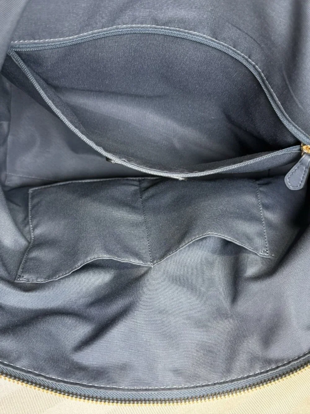 COACH Kleo Carryall C5689 Denim Blue Leather Suede Large Bag *NO Shoulder Strap - Picture 16 of 16